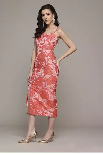 Coral elaine long dress by label ritu kumar
