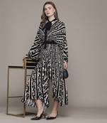 Black arabesq jumpsuit by label ritu kumar