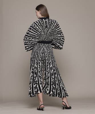 Black arabesq jumpsuit by label ritu kumar 2