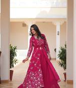 hand embroidered Choli shrug with palazzo set