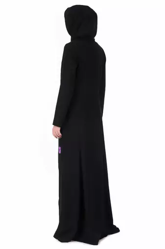 Polka Dot Embroidery Nida Abaya