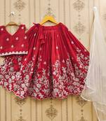 Regal festive embroidered lehenga set