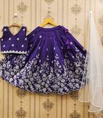 Festive embroidered lehenga set