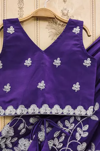 Festive embroidered lehenga set