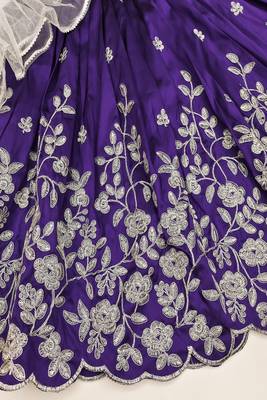 Festive embroidered lehenga set 3