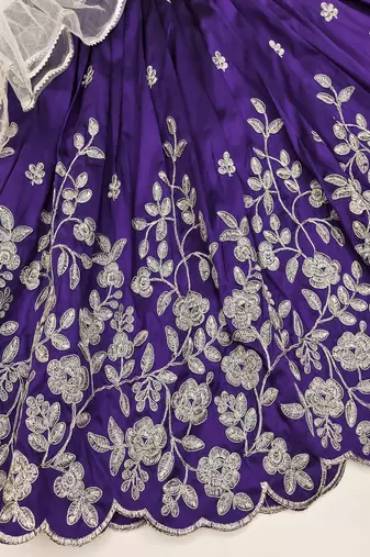Festive embroidered lehenga set
