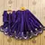 Elegant blue  embroidered kids' lehenga set