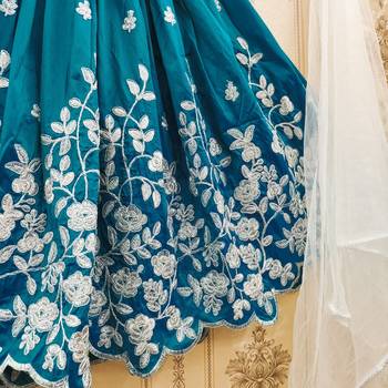 Regal festive embroidered lehenga set 3