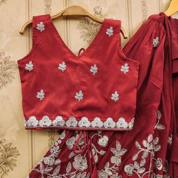Regal festive embroidered lehenga set 2