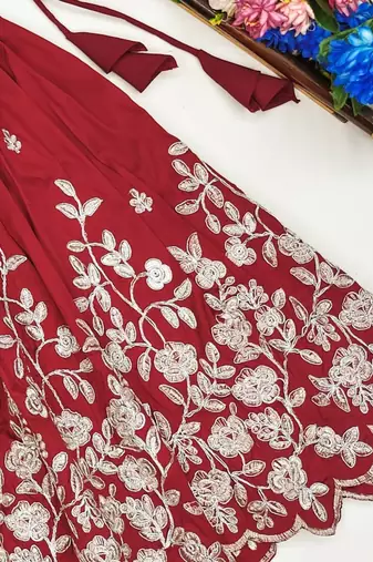 Regal festive embroidered lehenga set