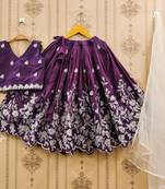 Regal festive embroidered lehenga set