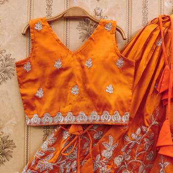 Regal festive embroidered lehenga set 2