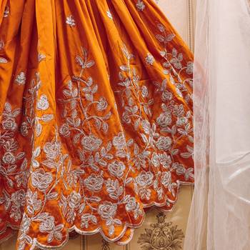 Regal festive embroidered lehenga set 3