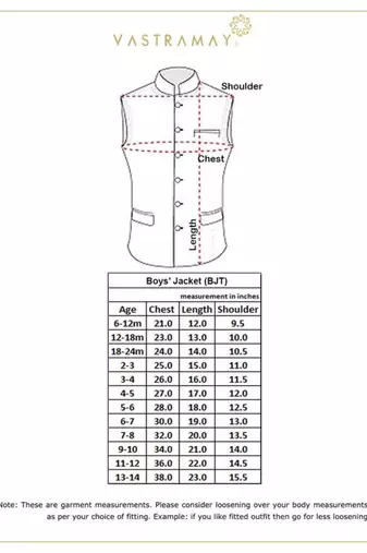  Green Nehru Jacket for boys