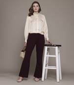 Ecru core shirt by label ritu kumar