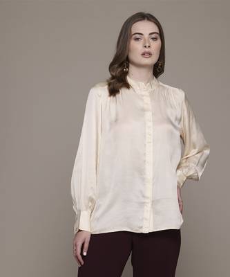 Ecru core shirt by label ritu kumar 5