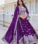 Women designer georgette readymade lehenga choli with dupatta sets