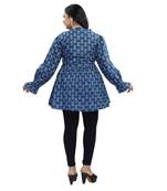 Rayon long kurti with short kurti combo pack of 2