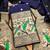 Blue soft banarasi silk zari woven design dress material
