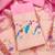 Pink soft banarasi silk zari woven design dress material