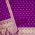 Purple soft banarasi silk zari woven design dress material