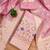 Pink soft banarasi silk zari woven design dress material