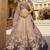 Purple Net  Sequin embroidery Semi-Stitched bridal Lehenga choli & Dupatta