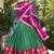Green Zari Weaving Art Silk Half Saree Lehenga