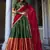 green zari weaving silk traditional half saree lehenga