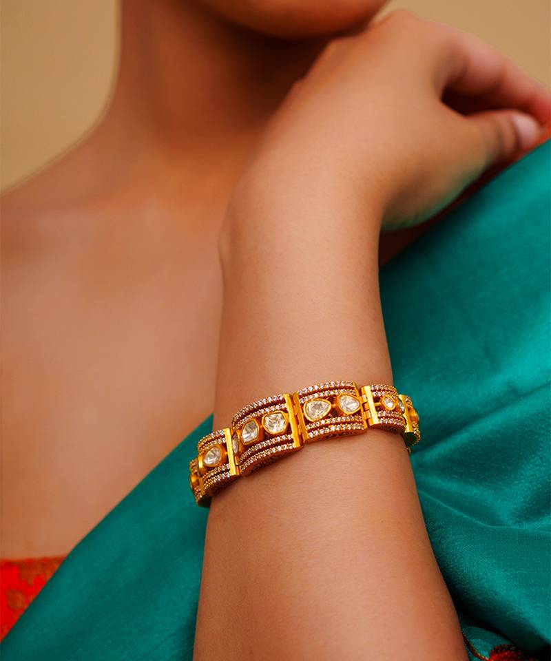 Classy and stylish moissanite bracelet