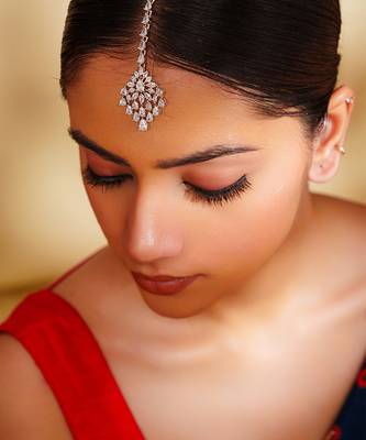 Elegant and stunning diamond maangtikka 1