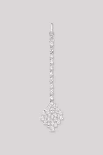 Elegant and stunning diamond maangtikka