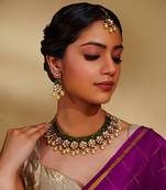 Dramatic and stylish moissanite set with matching earrings