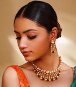 Dramatic and stylish moissanite set with matching earrings