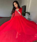 Readymade new collection bandhej gown with dupatta sets