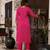  chiffon embroidery bandhani print salwar suit set kurta pant with dupatta stitched