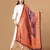 Orange Assam Silk Ceremonial Wear Printed Dupatta For Girls