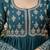 Silk Blend Embroidery Anarkali Kurta Pant Set with Dupatta