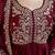 Silk Blend Embroidery Anarkali Kurta Pant Set with Dupatta