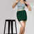 Trendmalls Skirt with shorts for women's & girl's solid high waist flared skater short mini skirt