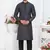 men black jacquard silk brocade straight kurta churidar with lining