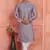 men gray jacquard silk brocade  pintux straight kurta churidar