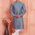 men gray jacquard silk brocade  pintux straight kurta churidar