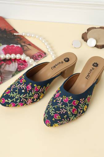 women stylish ethnic fancy heel sandal | sandal for women |heel sandal for party & marriage | women footwear
