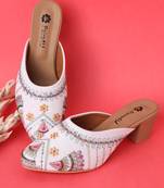 women stylish ethnic fancy heel sandal | sandal for women |heel sandal for party & marriage | women footwear