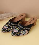 women stylish ethnic fancy heel sandal | sandal for women |heel sandal for party & marriage | women footwear