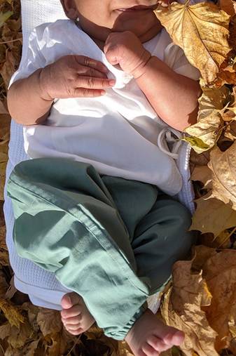 Organic essential  angrakha top & pants