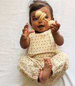 Organic zoo raidana jhabla with matching pants