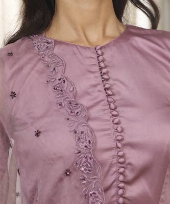 Lavender kurta set 2