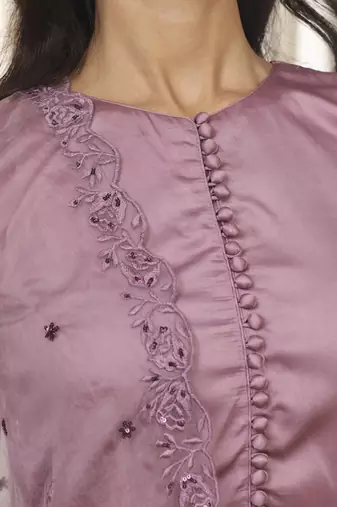 Lavender kurta set